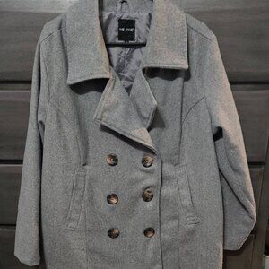 Lightweight Peacoat Style Jacket